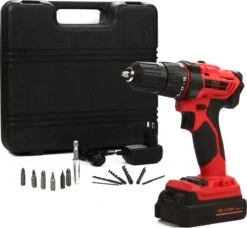 Kibani Accu Boormachine 18V - 1300mAh Accu - Inclusief Boren En Schroefbitset -Makita || Merkloos || Stanley Verkoopwinkel 1200x1108 3