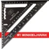 ATV PERFECTUM Winkelhaak – Metrisch - Aluminium - Hoekmeter – Speed Square -Blokhaak – Zwaaihaak