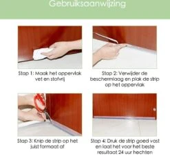 Merkloos Tochtstrips Voor Deur En Raam Zelfklevend 5 Meter X 2,5 Cm - Bespaar Energie & Geld Door Tochtstrips – Tochtwering Strips – Isolatiemateriaal– Geschikt Voor Bijna Alle Deuren & Ramen – Deur Strip – Sealing Strip – Tocht Strip – Tochtstopper -Makita || Merkloos || Stanley Verkoopwinkel 1200x1111 12