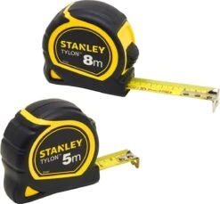 STANLEY STHT0-74260 Tylon Rolbandmaat - 2 Pack - 5m En 8m