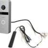 Doorsafe 6660 PRO - Professionele Internet Camera Video Deurbel - FHD 2MP - Via 2,4 Of 5Ghz WiFi Of Netwerkkabel - 32Gb - Instelbaar Bewakingsgebied & Lichaamsdetectie