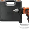 Black & Decker BLACK+DECKER BEH850K-QS Klopboormachine - 850W - 1 Snelheid - Incl. Koffer En Boren