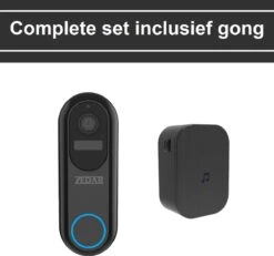 Video Deurbel Met Camera En Wifi - Draadloos Op Accu Met 1080P Inclusief Draadloze Gong (t-ring Geluid) En 32GB SD-kaart (slimme Deurbel) Van Zedar 26 Video Deurbel Met Camera En Wifi - Draadloos Op Accu Met 1080P Inclusief Draadloze Gong (t-ring Geluid) En 32GB SD-kaart (slimme Deurbel) Van Zedar -Makita || Merkloos || Stanley Verkoopwinkel 1200x1122 18