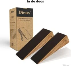 Dieux® - Luxe Deurstopper Set Van Acaciahout - 2 Stuks - Deurstop - Deurdranger Voor Binnen Met Antislip - Deurvastzetter Binnendeur - Deurwig Van Hout Ophangbaar - Pasen -Makita || Merkloos || Stanley Verkoopwinkel 1200x1126 18