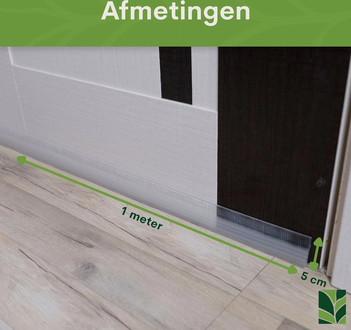 Greenbility Tochtstrip - Zelfklevend - Tochtstrips Voor Deuren - Tochtband - Tochtstopper - Transparant - 100 Cm X 5 Cm 9 Greenbility Tochtstrip - Zelfklevend - Tochtstrips Voor Deuren - Tochtband - Tochtstopper - Transparant - 100 Cm X 5 Cm - Afbeelding 9