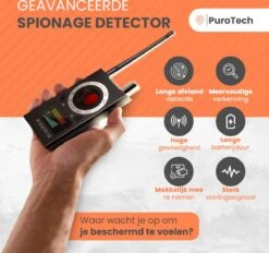 PuroTech Signaaldetector - Detectieapparaat - RF Bug Finder - Anti Afluisterapparatuur - Anti Spy Detector - Spy Cam - GPS Tracker - Verborgen Camera - Device Finder 7 PuroTech Signaaldetector - Detectieapparaat - RF Bug Finder - Anti Afluisterapparatuur - Anti Spy Detector - Spy Cam - GPS Tracker - Verborgen Camera - Device Finder -Makita || Merkloos || Stanley Verkoopwinkel 1200x1129 5