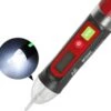 Contactloze Maclean Spanningsdetector / Detector - Display Met Achtergrondverlichting - Ingebouwde Zaklamp / 12-1000V