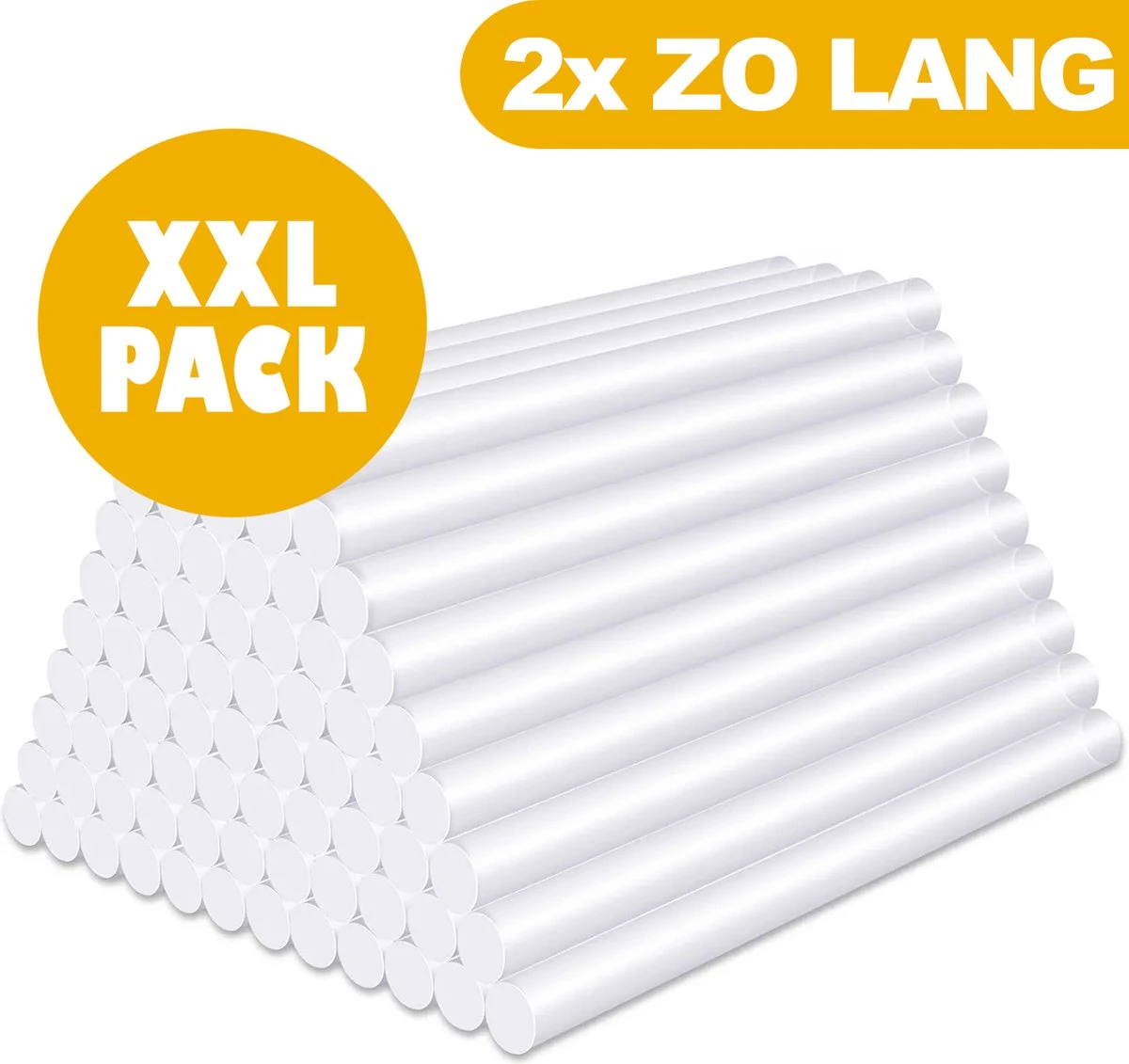RENALUX - Lijmpistool Vullingen 7 Mm Mega Deal - 2x Zo Veel! Dubbele Lengte Van 20 CM - Lijmpatronen 7 Mm - Lijmsticks 7 Mm - Lijmpistool Patronen - 500 Gram Mega Pack 1 RENALUX - Lijmpistool Vullingen 7 Mm Mega Deal - 2x Zo Veel! Dubbele Lengte Van 20 CM - Lijmpatronen 7 Mm - Lijmsticks 7 Mm - Lijmpistool Patronen - 500 Gram Mega Pack