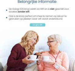 Gologi Slim Persoonlijk Alarm - Paniekknop - Senioren Alarm - Draadloze Alarmknop - Noodknop - Ouderen - WIFI - Melding Op Afstand Via App -Makita || Merkloos || Stanley Verkoopwinkel 1200x1131 9