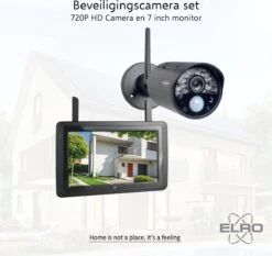 ELRO CZ30RIPS Draadloze HD Beveiligingscamera Set - 7” Monitor En App -Makita || Merkloos || Stanley Verkoopwinkel 1200x1132 20