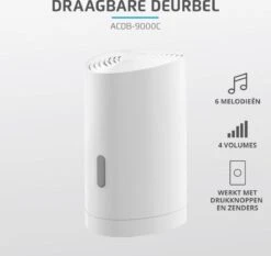 KlikAanKlikUit ACDB-9000C - Draadloze Deurbelgong Op Batterijen - Wit -Makita || Merkloos || Stanley Verkoopwinkel 1200x1132 23