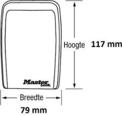 Masterlock 5423D Sleutelkluis Met Drukknoppen - Bevestiging Aan Muur -Makita || Merkloos || Stanley Verkoopwinkel 1200x1134 9