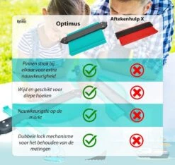 Optimus Professionele Aftekenhulp Met 2 Locks - 25cm X 8cm - Profielmeter - Profielaftaster - Meethulp - Profielmal - Profielkam - Laminaat Legset -Makita || Merkloos || Stanley Verkoopwinkel 1200x1135 9