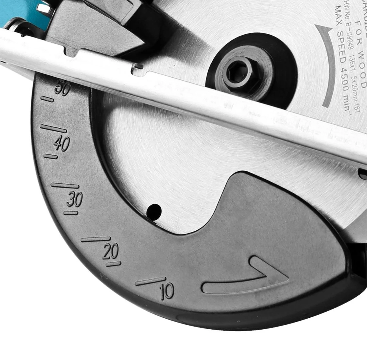 Makita Mkt 18 V Cirkelzaag 136 Mm DSS501ZJ - Losse Body (geleverd Zonder Accu En Lader) 12 Makita Mkt 18 V Cirkelzaag 136 Mm DSS501ZJ - Losse Body (geleverd Zonder Accu En Lader) - Afbeelding 12