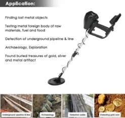 Merkloos EFLO® Metaal Detector Voor Goud, Munten, Sierraden, ... - Professionele Metaaldetector Inclusief Headphones - 20 Cm Diepte Detectie - 75 Cm -Makita || Merkloos || Stanley Verkoopwinkel 1200x1136 2