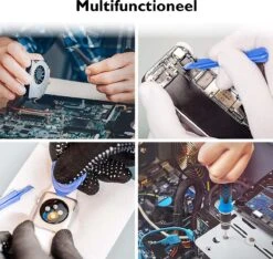 Dieux® - 125 Delige Precisie Schroevendraaierset - Blauw - Magnetisch - Schroevendraaier - Gereedschapset - Bitset - Gereedschap - Reparatie - Werkbank - Gereedschapskoffer - Opbergbox - Pasen -Makita || Merkloos || Stanley Verkoopwinkel 1200x1136 4