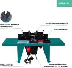 VONROC Freestafel – Universeel – Voor Bovenfrezen – Bodemplaat Tot Ø155mm – Tot 1800W Vermogen -Makita || Merkloos || Stanley Verkoopwinkel 1200x1138 11