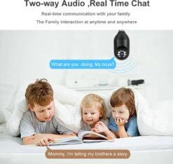 PuroTech Beveiligingscamera Zwart - IP Camera - E27 Dikke Fitting- Spy Camera - 2-Weg Audio - Beweeg En Geluidsdetectie - Nachtvisie - Draadloos - Huisdiercamera - Opslag In Cloud & App - Lamp Camera - 360 Graden Panoramisch 18 PuroTech Beveiligingscamera Zwart - IP Camera - E27 Dikke Fitting- Spy Camera - 2-Weg Audio - Beweeg En Geluidsdetectie - Nachtvisie - Draadloos - Huisdiercamera - Opslag In Cloud & App - Lamp Camera - 360 Graden Panoramisch -Makita || Merkloos || Stanley Verkoopwinkel 1200x1139 18