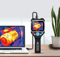BELIEVE Warmtebeeldcamera Met Micro SD En Zaklamp - Digitale Warmtecamera Voor Windows En Android En IOS - Warmtemeter - 320x240 Pixel LCD-scherm -20° Tot +450° -Makita || Merkloos || Stanley Verkoopwinkel 1200x1140 3