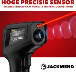 JACKMEND Infrarood Thermometer - Digitale Warmtemeter - Bereik Van -50 Tot 400 °C - Warmte Thermo Meter - Laser Pyrometer -Makita || Merkloos || Stanley Verkoopwinkel 1200x1140 4