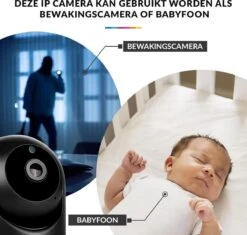 IP Camera Met Bewegingsdetectie – WiFi Beveiligingscamera – Huisdiercamera – Babyfoon Met Camera En App – Zwart -Makita || Merkloos || Stanley Verkoopwinkel 1200x1142 21