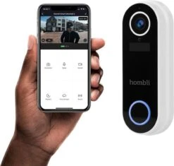 Hombli Smart Doorbell 2 - Slimme Video Deurbel - Ingebouwde Camera - WiFi - Wit -Makita || Merkloos || Stanley Verkoopwinkel 1200x1142 27