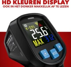 JACKMEND Infrarood Thermometer - Digitale Warmtemeter - Bereik Van -50 Tot 400 °C - Warmte Thermo Meter - Laser Pyrometer -Makita || Merkloos || Stanley Verkoopwinkel 1200x1143 5