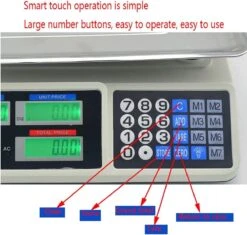 Imtex Marktweegschaal 40 KG - Horeca Weegschaal - Digitale Prijs Weegschaal - 5G Tot 40KG - Oplaadbare Accu -Makita || Merkloos || Stanley Verkoopwinkel 1200x1143 9
