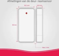 ELRO AS90S Home+ Slim Draadloos Alarmsysteem – Wifi – GSM Functie – Als Beste Getest - Met Basisstation, Controlepaneel, Bewegingsmelder, 3x Deur/Raam Contact En Afstandsbediening -Makita || Merkloos || Stanley Verkoopwinkel 1200x1144 20