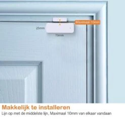 Smartlife - Slimme Bewegingssensor- Wifi Sensor-Raamsensor-Raam Beveiliger – Deur Beveiliger – Beveiliging Systeem – Alarm – Deur Sensor – Raam Sensor – Smart Life - Wireless- Alarmsysteem – Verbinden Met Alexa -Makita || Merkloos || Stanley Verkoopwinkel 1200x1145 24