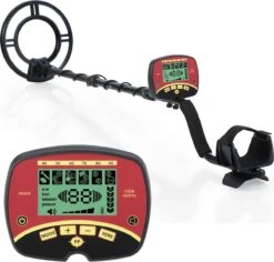 MacGyver Metaaldetector Professional - Nauwkeurige Metaalzoeker Met Unieke Pinpointer – LCD Display – 25cm Waterdichte Zoekspoel