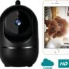 Beveiligingscamera - Huisdiercamera - WiFi - Beweeg En Geluidsdetectie - Werkt Met App - Zwart