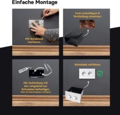 BERKATMARKT - Elder Welder® Veilig Voor Stopcontacten, Klein, Discreet, Wandkoffer, Sterk, Geheime Contactdoos Voor Het Opbergen Van Geld, Geheime Verstopplaats In Zilver, Huis, Met Sleutel, Geheime Koffer -Makita || Merkloos || Stanley Verkoopwinkel 1200x1147 12