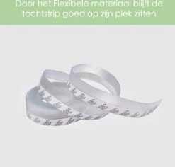 Merkloos Tochtstrips Voor Deur En Raam Zelfklevend 5 Meter X 2,5 Cm - Bespaar Energie & Geld Door Tochtstrips – Tochtwering Strips – Isolatiemateriaal– Geschikt Voor Bijna Alle Deuren & Ramen – Deur Strip – Sealing Strip – Tocht Strip – Tochtstopper -Makita || Merkloos || Stanley Verkoopwinkel 1200x1147 25