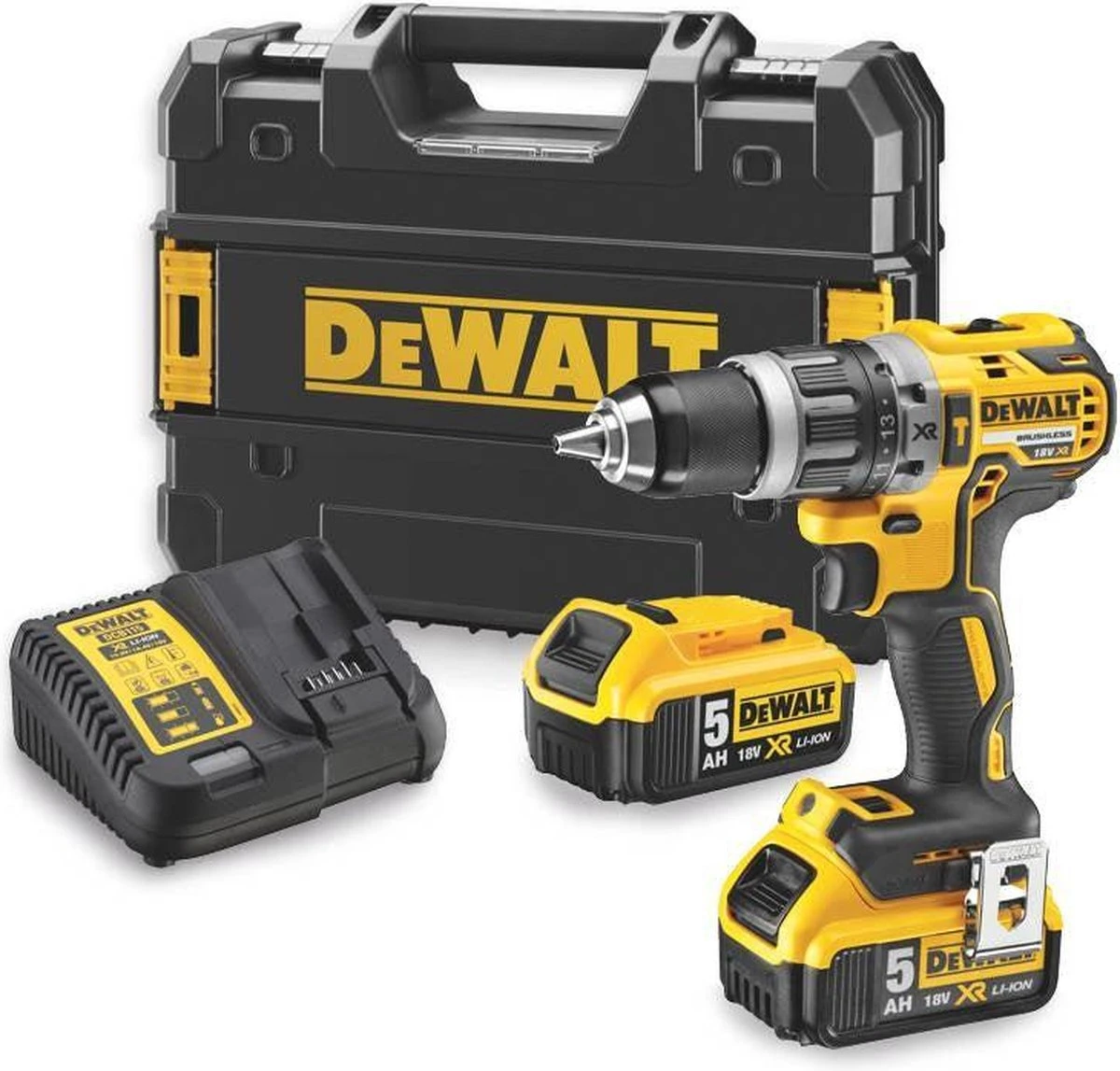 DeWalt DCD796P2 Accu Klopboormachine - 18V - 2 Accu's 7 DeWalt DCD796P2 Accu Klopboormachine - 18V - 2 Accu's - Afbeelding 7