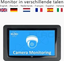 ELRO CZ60RIPS Draadloze 1080P HD Beveiligingscamera Set - Met 9 Inch Monitor En App -Makita || Merkloos || Stanley Verkoopwinkel 1200x1148 15