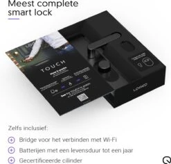 LOQED Touch Smart Lock - Slim Deurslot - Met Smart Home Integratie - Bridge, Cilinder & Codetoegang - Zwart 29 LOQED Touch Smart Lock - Slim Deurslot - Met Smart Home Integratie - Bridge, Cilinder & Codetoegang - Zwart -Makita || Merkloos || Stanley Verkoopwinkel 1200x1148 21