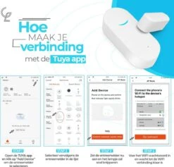 Goods For Life Deuralarm Met App - Draadloos - 2.4GHz - Geschikt Voor IPhone & Android - Makkelijk Bevestigen - Entreemelder - Deursensor - Doorgangsmelder - Alarmsysteem -Makita || Merkloos || Stanley Verkoopwinkel 1200x1150 22
