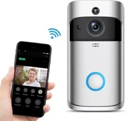 T Ring Video Deurbel - Draadloos - Incl. Accu Pakket- Zilver (Geen Abonnement Verplichting) -Makita || Merkloos || Stanley Verkoopwinkel 1200x1150 24