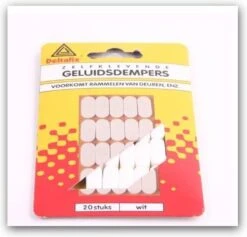 Deltafix Zelfklevende Geluidsdempers 20x Wit (voorkomen Overbodig Geluid) -Makita || Merkloos || Stanley Verkoopwinkel 1200x1150 25
