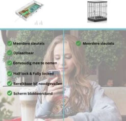 ZERO 90® NIEUWE Telefoonkluis - Telefoongevangenis - Focusbox - Smartphone Telefoon Kluis - Half Locked En Fully Locked Incl. 2 Sleutels En Oplaadmogelijkheid -Makita || Merkloos || Stanley Verkoopwinkel 1200x1152 17