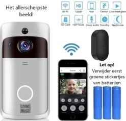 Living Needs Draadloze Deurbel – HD Video Deurbel – Deurbel Met Camera. -Makita || Merkloos || Stanley Verkoopwinkel 1200x1152 21