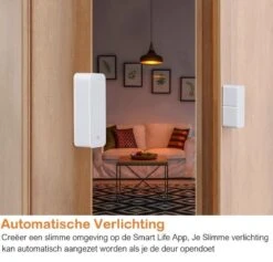 Smartlife - Slimme Bewegingssensor- Wifi Sensor-Raamsensor-Raam Beveiliger – Deur Beveiliger – Beveiliging Systeem – Alarm – Deur Sensor – Raam Sensor – Smart Life - Wireless- Alarmsysteem – Verbinden Met Alexa -Makita || Merkloos || Stanley Verkoopwinkel 1200x1153 11