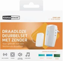 KlikAanKlikUit ACDB-8000BC - Deurbelset Voor Inbouwen - Wit -Makita || Merkloos || Stanley Verkoopwinkel 1200x1153 19