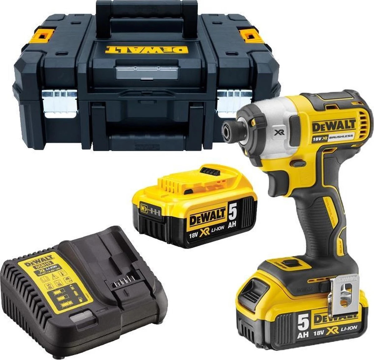 DeWalt DCF887P2-QW Accu-slagschroevendraaier 2x 5.0Ah Accu 3 DeWalt DCF887P2-QW Accu-slagschroevendraaier 2x 5.0Ah Accu - Afbeelding 3