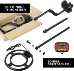 MacGyver Metaaldetector Professional - Nauwkeurige Metaalzoeker Met Unieke Pinpointer – LCD Display – 25cm Waterdichte Zoekspoel -Makita || Merkloos || Stanley Verkoopwinkel 1200x1156 3