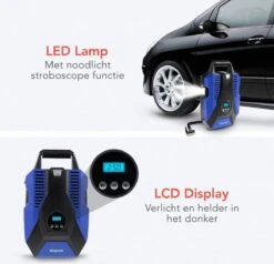 LifeGoods Elektrische Compressor En Bandenpomp - 12V - 10,3 Bar - 35L/m - Blauw -Makita || Merkloos || Stanley Verkoopwinkel 1200x1156 8