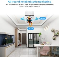 PuroTech Beveiligingscamera - IP Camera - E27 Dikke Fitting- Spy Camera - 2-Weg Audio - Beweeg En Geluidsdetectie - Nachtvisie - Draadloos - Huisdiercamera - Opslag In Cloud & App - Lamp Camera - 360 Graden Panoramisch 14 PuroTech Beveiligingscamera - IP Camera - E27 Dikke Fitting- Spy Camera - 2-Weg Audio - Beweeg En Geluidsdetectie - Nachtvisie - Draadloos - Huisdiercamera - Opslag In Cloud & App - Lamp Camera - 360 Graden Panoramisch -Makita || Merkloos || Stanley Verkoopwinkel 1200x1158 16