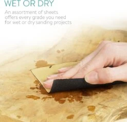 Navaris Schuurpapier - 42 Stuks - Voor Nat En Droog Gebruik - Geschikt Voor Handschuren - 93 X 230 Mm - Korrelgrootte P120-P3000 - Waterproof -Makita || Merkloos || Stanley Verkoopwinkel 1200x1159 14