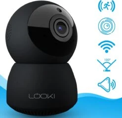 Looki Beveiligingscamera - Gratis 32GB SD Kaart - Geluidsdetectie - FHD PTZ Wi-Fi - IP Camera - Cloud - Huisdiercamera - Babyfoon Met Camera - Zwart -Makita || Merkloos || Stanley Verkoopwinkel 1200x1159 20